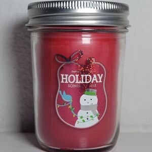 Bath & Body Works Red Holiday Decor Candle